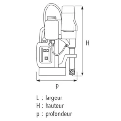 Perceuse à Base Magnétique 1100W Sidamo 35PM+ - 20502037 10 Perceuse à Base Magnétique 1100W Sidamo 35PM+ - 20502037 -Outils Soldes AFD 88953