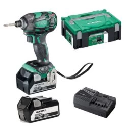 Visseuse à Choc 18V Hikoki WH18DBDL2WPZ + 2 Batteries 5 Ah + Chargeur + Coffret HITCASE II