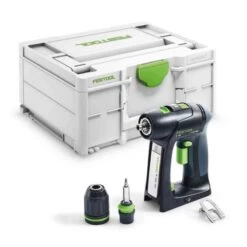 Perceuse-visseuse 18V Festool C 18-Basic (sans Batterie Ni Chargeur) + Coffret Systainer Sys3 M - 576434