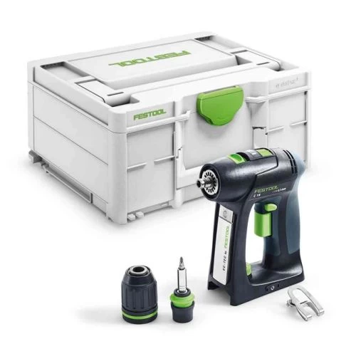 Perceuse-visseuse 18V Festool C 18-Basic (sans Batterie Ni Chargeur) + Coffret Systainer Sys3 M - 576434 3 Perceuse-visseuse 18V Festool C 18-Basic (sans Batterie Ni Chargeur) + Coffret Systainer Sys3 M - 576434